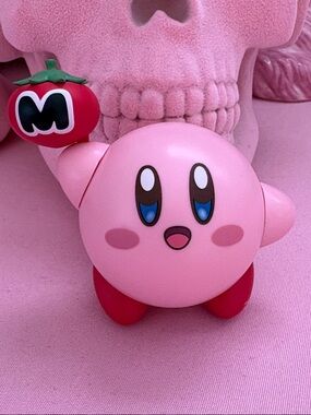 Kirby Tomato Toy Figure - Pink Character Collectible